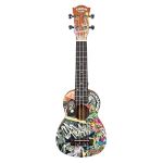 CASCHA Soprano Ukulele Urban incl.bag HH 2600