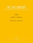 SCHUBERT:LIEDER HIGH VOICE AND PIANO VOL.8