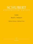 SCHUBERT:LIEDER MEDIUM VOICE AND PIANO VOL.8