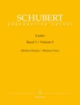 SCHUBERT:LIEDER MEDIUM VOICE AND PIANO VOL.9