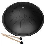 SELA Melody Tongue Drum 14" D Kurd Black Black SE 380