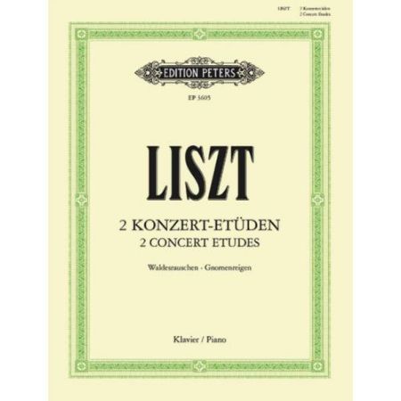 LISZT:KONZERT ETUDEN PIANO