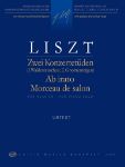 LISZT:TWO CONCERT STUDIES