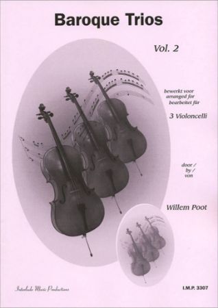 BAROQUE TRIOS VOL.2 3 VIOLONCELLI