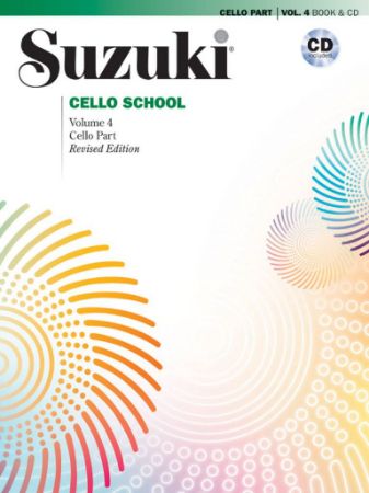 SUZUKI:CELLO SCHOOL PART 4 +CD