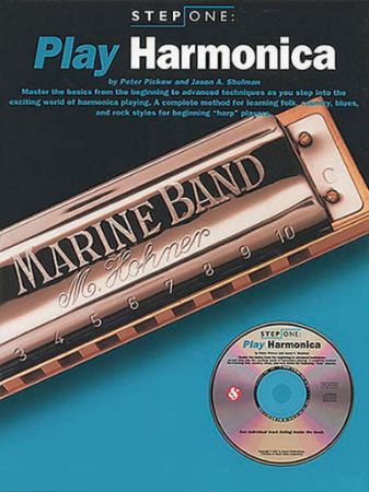 STEP ONE PLAY HARMONICA+CD