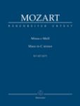 MOZART:MESSE/MASS IN C KV 427 STUDY SCORE