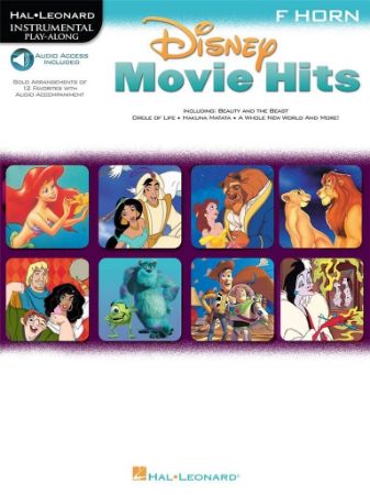 DISNEY MOVIE HITS PLAYALONG F HORN + AUDIO ACCESS