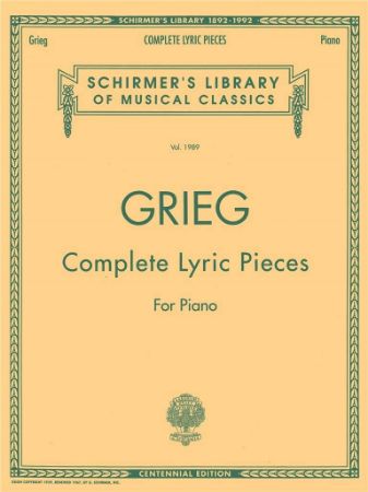 GRIEG:COMPLETE LYRIC PIECES FOR PIANO