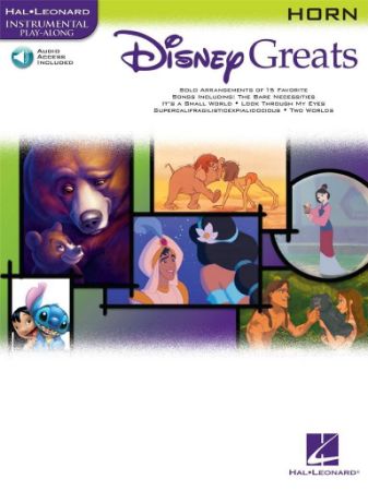 DISNEY GREATEST PLAY ALONG FOR HORN + AUDIO ACCESS