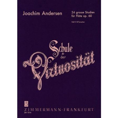 ANDERSEN:24 GROSSE STUDIEN FUR FLOTE OP.60 HEFT 2