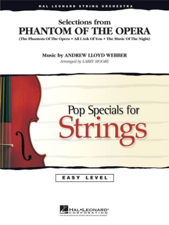 WEBBER:SELECTIONS FROM PHANTOM OF THE OPERA STRING ORCHESTRA