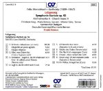 MENDELSSOHN:LOBGESANG SYMPHONIE KANTATE OP.52