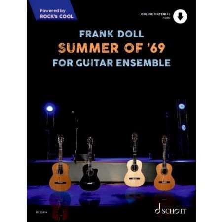 DOLL:SUMMER OF '69 FOR GUITAR ENSEMBLE + AUDIO ACCESS