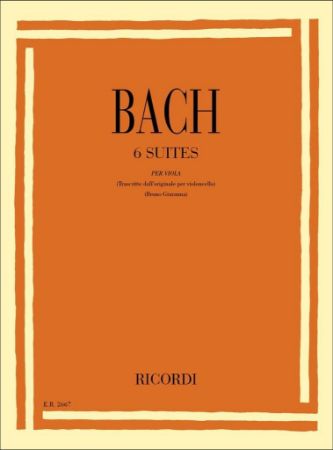 BACH J.S.:6 SUITES BWV 1007-1012 PER VIOLA