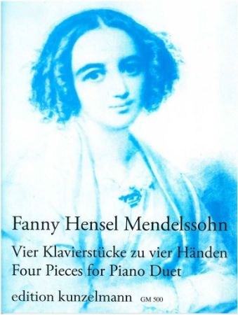 MENDELSSOHN HENSEL F.:FOUR PIECES FOR PIANO DUET