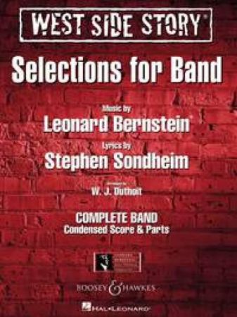 BERNSTEIN/SONDHEIM:WEST SIDE STORY SELECTIONS FOR BAND