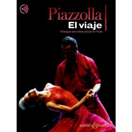 PIAZZOLLA:EL VIAJE 14 TANGOS FOR FLUTE + AUDIO ACCESS