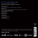 L'HEURE BLEUE/QUATUOR ZAHIR