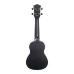 CASCHA Soprano Ukulele Mahogany Black incl.bag HH 2262