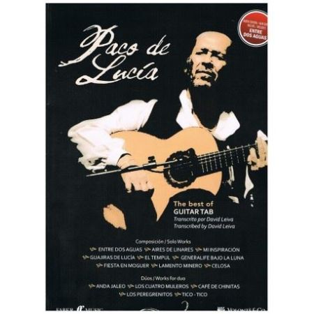 PACO DE LUCIA THE BEST OF GUTAR TAB