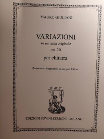 GIULIANI:VARIAZIONI OP.20 PER CHITARRA