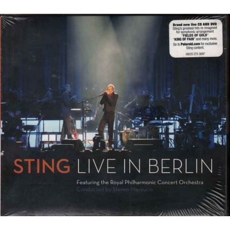 STING LIVE IN BERLIN/THE ROYAL PHILHARMONIC CONCERT ORCHESTRA CD + DVD