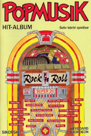 POPMUSIK HIT-ALBUM SUPER 20 ROCK'N ROLL AKKORDEON OR KEYBOARD