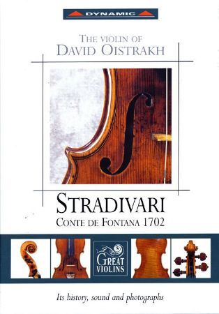 THE VIOLIN OF DAVID ISTRAKH/STRADIVARI 1702 KNJIGA + CD+ POSTER