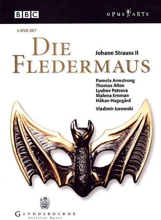 STRAUSS J.:DIE FLEDERMAUS/ARMSTRONG/ALLEN/PETROVA/JUROWSKI 2DVD