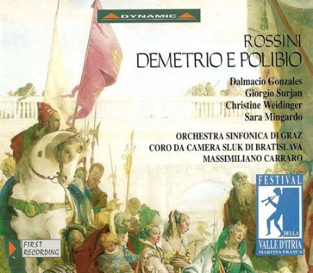 ROSSINI:DEMETRIO E POLIBIO/GONZALES/SURJAN/MINGARDO 2CD