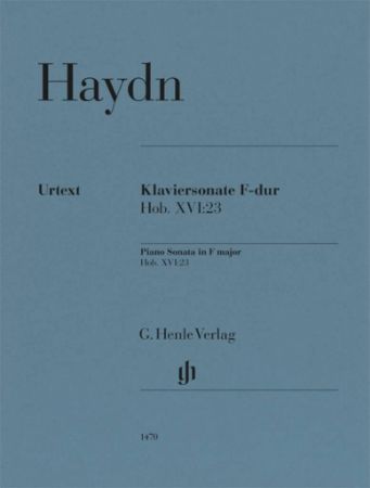 HAYDN:PIANO SONATA F-DUR HOB XVI:23