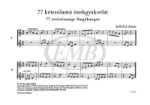 KODALY:77 TWO-PART EXERCISES