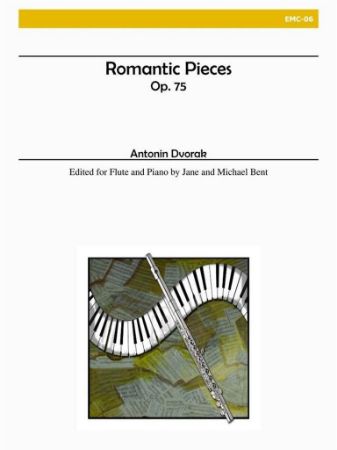 DVORAK:ROMANTIC PIECES OP.75 FLUTE AND PIANO