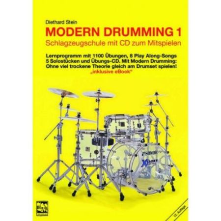 STEIN:MODERN DRUMMING 1 + MP3