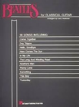 BEATLES CLASSICAL GUITAR 30 SONGS