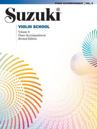 SUZUKI:VIOLIN SCHOOL VOL.8 PIANO ACCOMPANIMENT