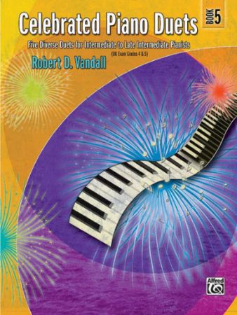 VANDALL:CELEBRATED PIANO DUETS BOOK 5