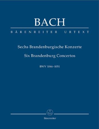 BACH J.S.:SIX BRANDERBURG CONCERTOS BWV 1046-1051 STUDY SCORE