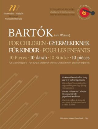 BARTOK:FOR CHILDREN-TEN PIECES