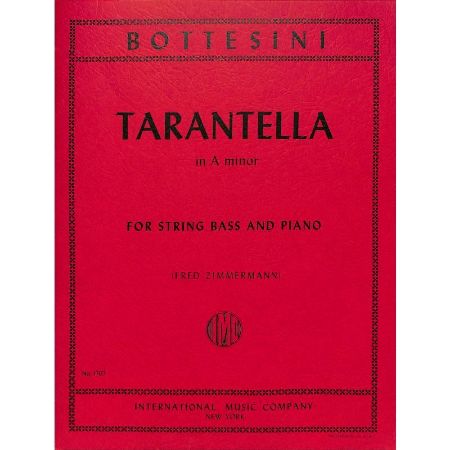 BOTTESINI:TARNTELLA IN A MINOR DTRING BASS AND PIANO