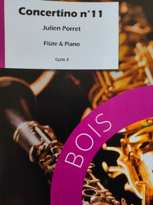 PORRET:CONCERTINO NO.11 FLUTE & PIANO