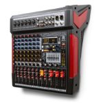 POWER DYNAMICS MEŠALNA MIZA PDM-T804 Stage Mixer 8-Channel DSP/MP3