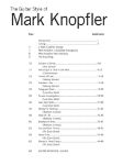 THE GUITAR STYLE OF MARK KNOPFLER + AUDIO ACCESS