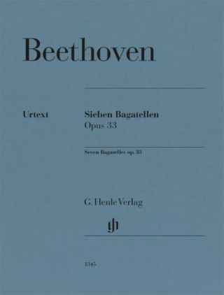 BEETHOVEN.7 BAGATELLES OP.33 FOR PIANO